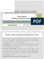 Analisis Industri Sektor Properti