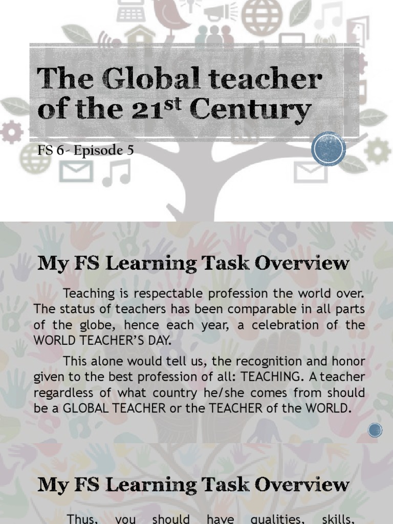 Qualities of a 21st Century Global Teacher | PDF