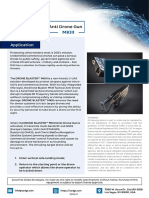 DroneBlaster MKIII Anti-Drone Gun Product Sheet - 2019v1