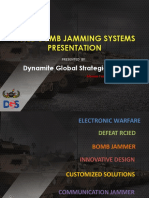2019 Counter-IED Bomb Jammer Presentation by Dynamite Global Strategies, Inc