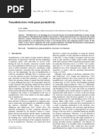 Download Nano Dielectrics With Giant Permitivity by Emilia Simona SN43852409 doc pdf