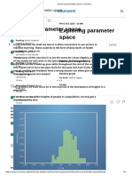 1 - Exploring Parameter Space - Coursera