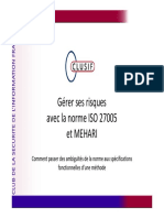 Clusif Mehari2010 Gestion Des Risques Avec ISO27005 Et Mehari