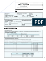 X1 Formato Unico Hoja de Vida Persona Gobierno