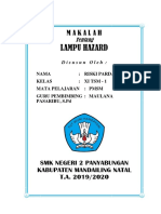 Makalah Lampu Hazard