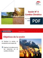 Sesión 4 - Cambio Climático