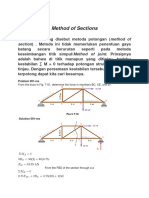 TRUSSES Method of Sections