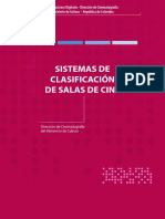 Sistemas de Clasificación de Salas de Cine PDF