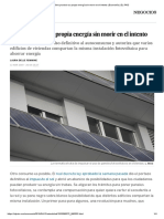 Cómo Producir Su Propia Energía Sin Morir en El Intento 