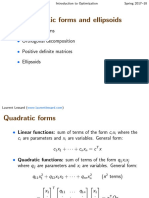 11 - Quadratic Forms and Ellipsoids