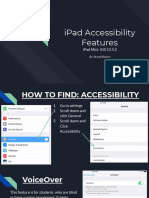 ipad accessibility features