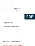 Kuliah 6-7 Aljabar 1 s1 2015