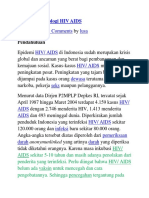 Penyakit Imunologi HIV AIDS