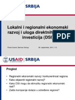 Lokalni I Regionalni Ekonomski Razvoj I Uloge Direktne Strane Investicije1