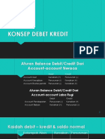 Konsep Debet Kredit