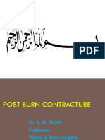 POST BURN CONTRACTURE MANAGEMENT