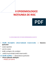 Stagiul II - Studii epidemiologice si Notiunea de risc.ppt