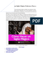 Cómo crear un poderoso sigilo mágico en 7 pasos