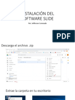 Instalar Software Slide
