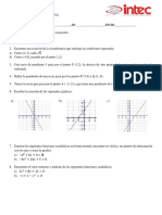 Prueba Algebra y Geometría Analítica