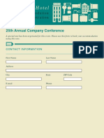 Accommodation Registration