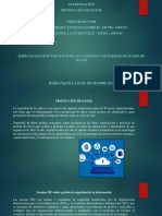 Conversatorio y Sustentación de Evidencias Sobre La Protección de Los Datos