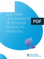 Guía para La Elaboración de Estudios de Impacto Ambiental (2019)