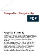 Pengertian Hospitality