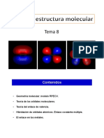 Tema 8 - Forma y Estructura Molecular