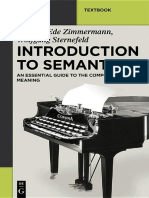 (Mouton Textbook) Thomas Ede Zimmermann, Wolfgang Sternefeld-Introduction to Semantics_ an Essential Guide to the Composition of Meaning-Mouton de Gruyter (2013)