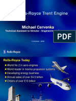 Rolls Royce Trent Series Gas Turbine