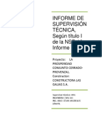 Informe Supervisión Provenzal