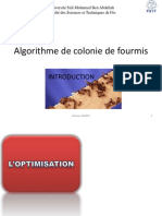 Algorithme de Colonie de Fourmis 2 FSTF PDF