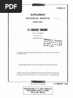 F-1 Rocket Engine Technical Manual Supplement (R-3896-1A)