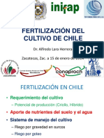 Fertilizacion Del Cultivo de Chile PDF
