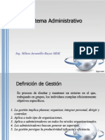 Sistema Administrativo