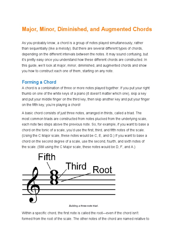 Chord Theory Pdf Chord Music Scale Music