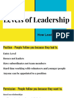Jenna Ellis - Five Levels of Leadership