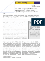 Advanced Nursing Process Quality Comparing The International Classi Cation For Nursing Practice (ICNP) With The NANDAInternational (NANDA-I) and Nursing Interventions Classi Cation (NIC)