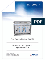 FSP3000R7 R12.3 Module System Specification IssA