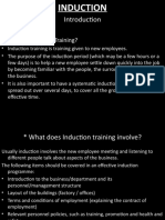 What Is Induction Training?