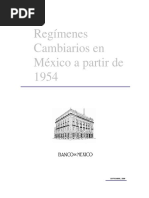 Regimenes Cambiarios en México A Partir de 1954