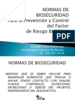 Normas de Bioseguridad