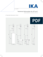 Standard spindle set technical details