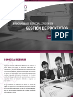 Brochure Gestión de Proyectos PDF