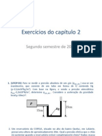 Exercícios de pressão e densidade