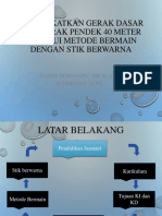 Meningkatkan Lari Jarak Pendek 40m Lewat Bermain