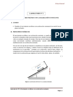 LAB Ndeg2 MOVIMIENTORECTILINEO CON ACELERACION CONSTANTE PDF