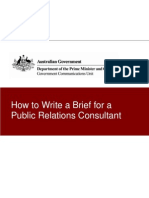 Writing A Communications Brief