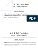 2 - Cellular Signaling